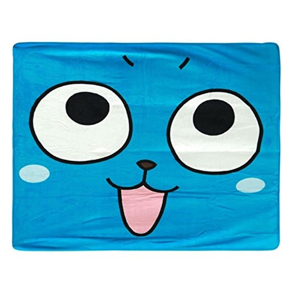 Great Eastern Entertainment Fairy Tail Happy Throw Blanket Great Eastern Entertainment Fairy Tail Happy Throw Blanket