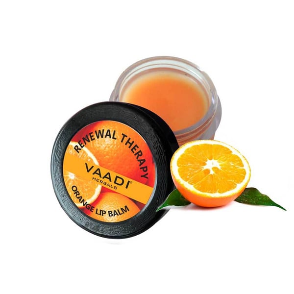Vaadi Organics Skin Renewing Organic Orange And Shea Butter Lip Balm 10gms