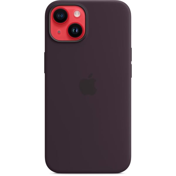 Apple iPhone 14 Silicone Case Elderberry with MagSafe Apple iPhone 14 Silicone Case Elderberry with MagSafe