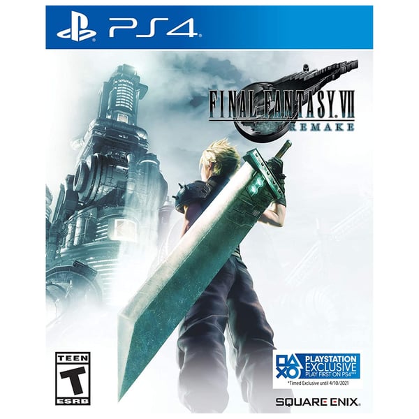PS4 Final Fantasy VII HD Remake Standard Edition Game