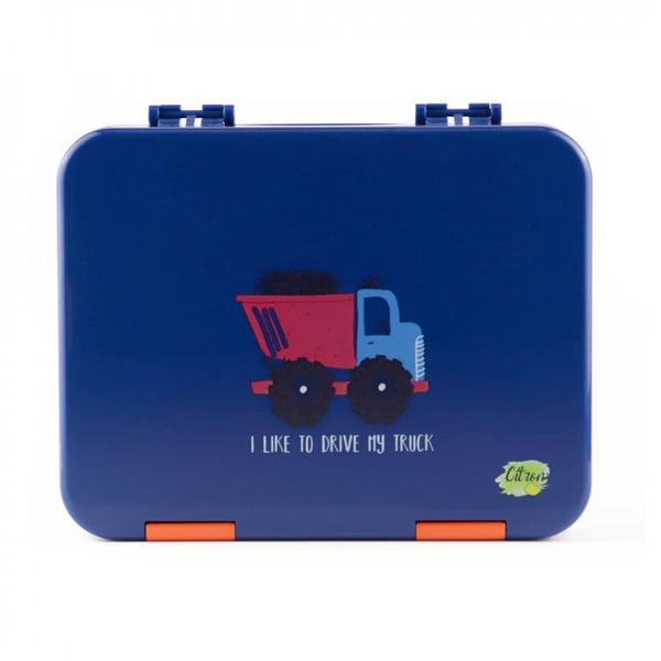 Citron Lunch Box 6 Compartment - Spaceship
