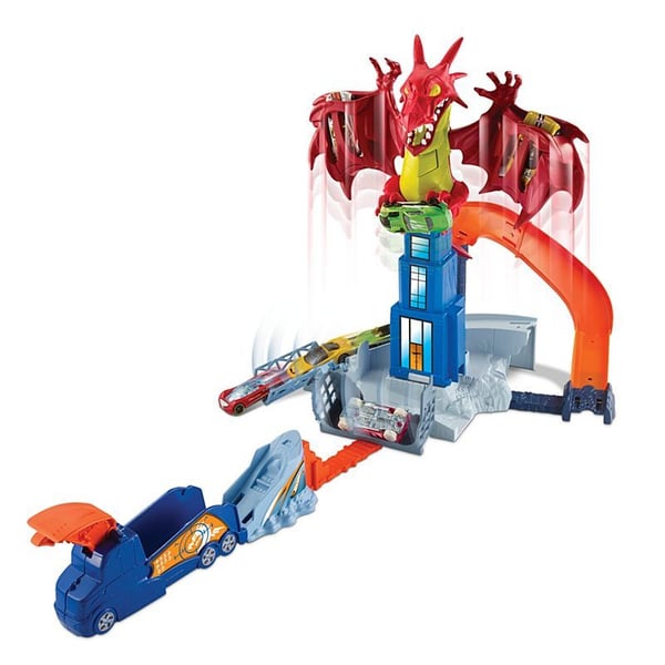 Hot Wheels Dragon Blast Playset DWL04
