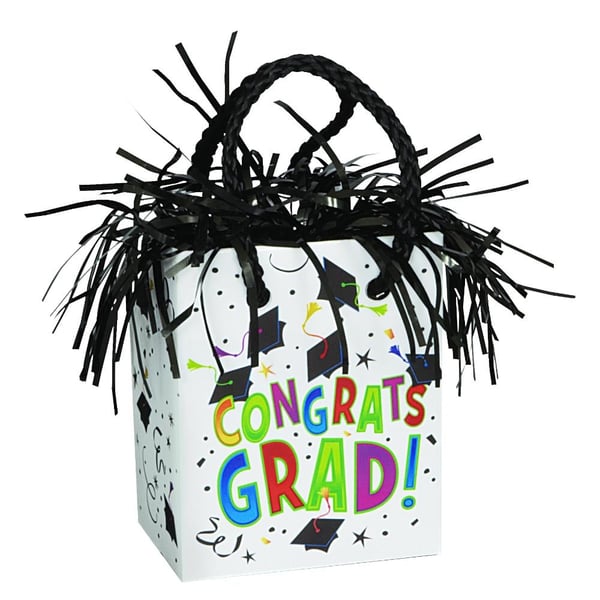 Unique- Mini Gift Bag Congrats Grand Balloon Weight Unique- Mini Gift Bag Congrats Grand Balloon Weight