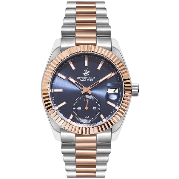 Beverly Hills Polo Club Men's Multi Function Blue Dial Watch - Bp3056x.590