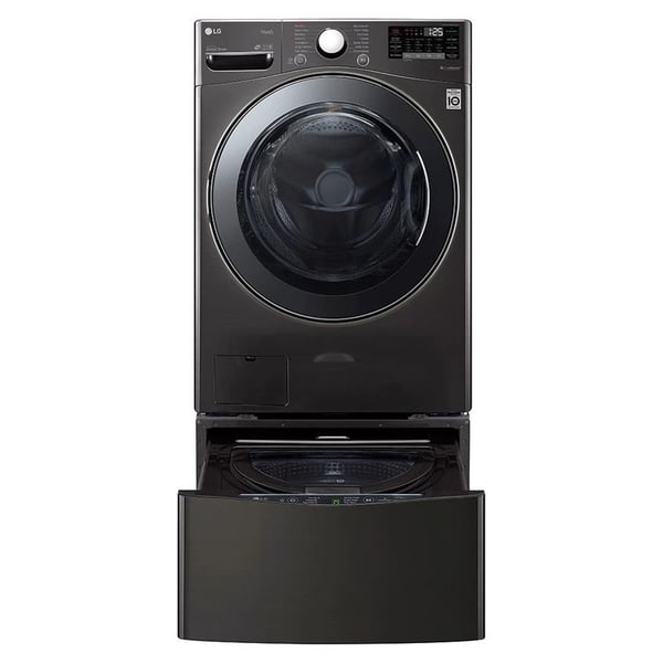 LG Washing Machine TWINWash 23.5Kg Washer & 12Kg Dryer 6Motion Direct Drive Steam ThinQ F20L2CRV2E2/F70E1UDNK9