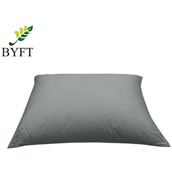 BYFT Orchard Bed Sheet and 2 pillow cases, Set of 3 (Twin Flat, Grey)