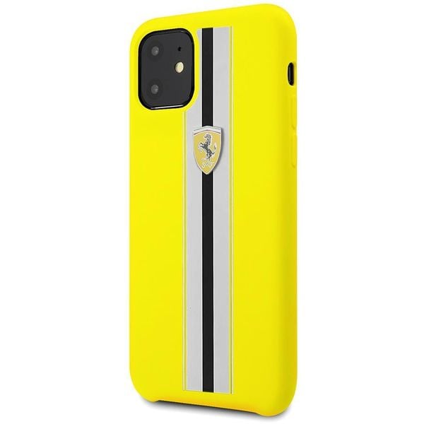 Ferrari Hard Case For 11 Pro With Ferrari Logo Yellow