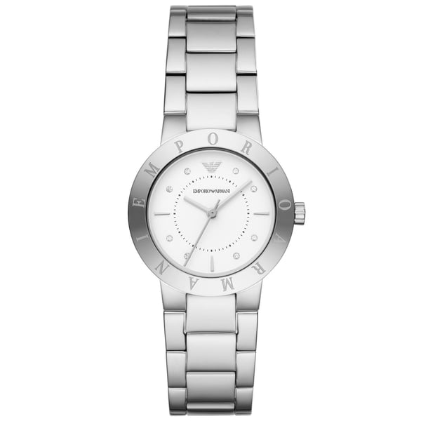 Emporio Armani AR11250 Greta Silver Stainless Steel Women Watch Emporio Armani AR11250 Greta Silver Stainless Steel Women Watch