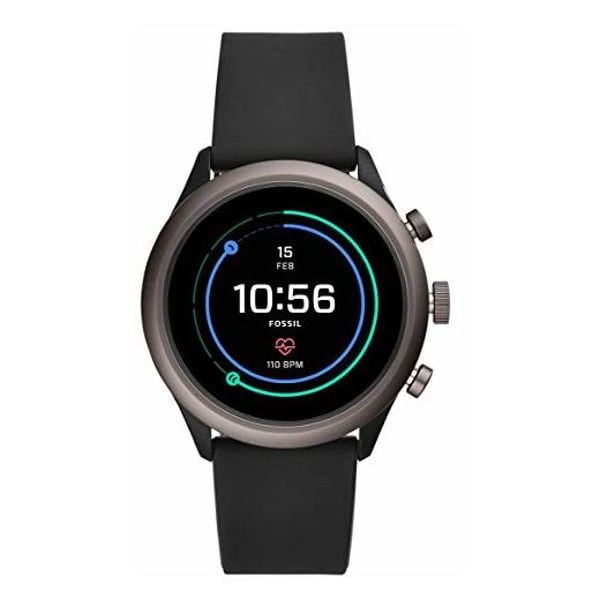 Fossil Gen4 Smartwatch Black Silicone Men Fossil Gen4 Smartwatch Black Silicone Men