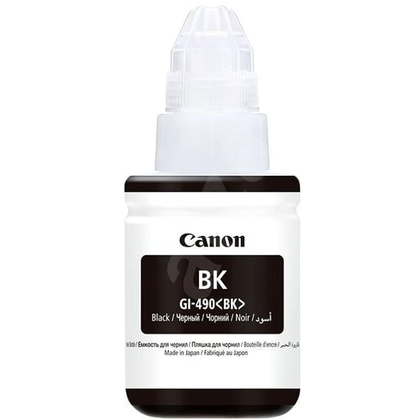 Canon GI490BK 0663C001AA Ink Bottle Black Canon GI490BK 0663C001AA Ink Bottle Black