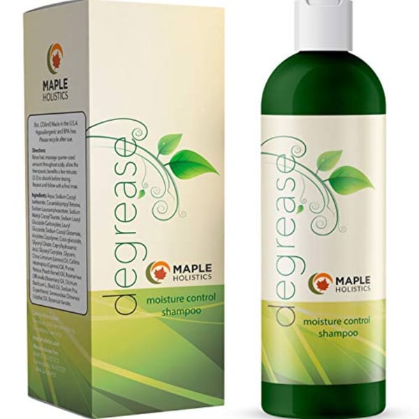 Shampoo for Oily Hair & Oily Scalp - Natural Dandruff Treatment for Women & Men