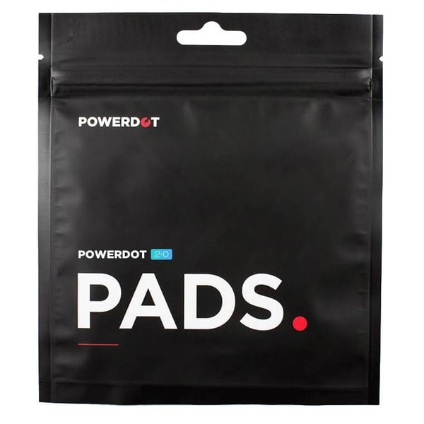 Powerdot Pads 2.0 2 Sets Black Powerdot Pads 2.0 2 Sets Black