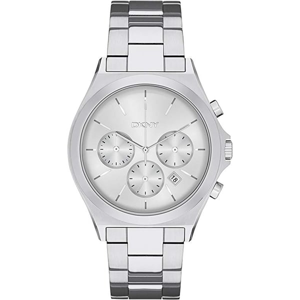 DKNY Parsons Silver Stainless Steel Women Watch NY2378