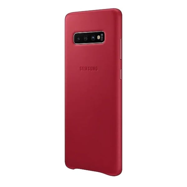 Samsung Leather Case Red For Galaxy S10 Plus Samsung Leather Case Red For Galaxy S10 Plus