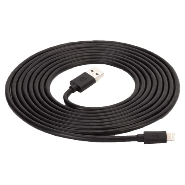 Griffin USB Lightning Cable 3m Black Griffin USB Lightning Cable 3m Black