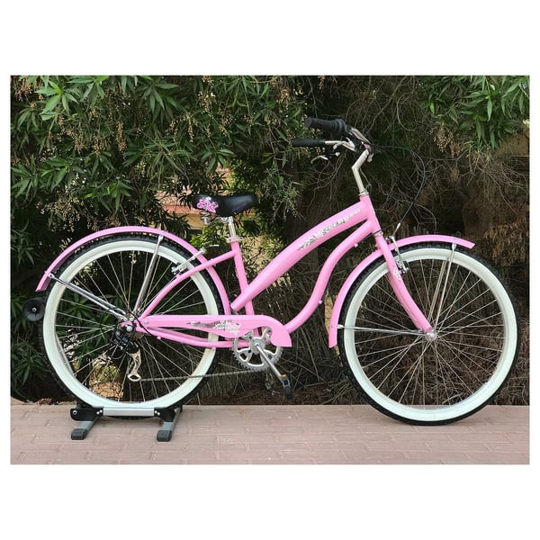 U.S Cruiser 1024 BKW-9906-P Bike Size 26 Pink