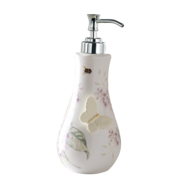Lenox Butterfly Meadow Lotion Dispenser, Multicolored, 6x5x6