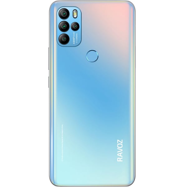 Ravoz Z7 Pro 128GB Pinkish Blue 4G Dual Sim Smartphone