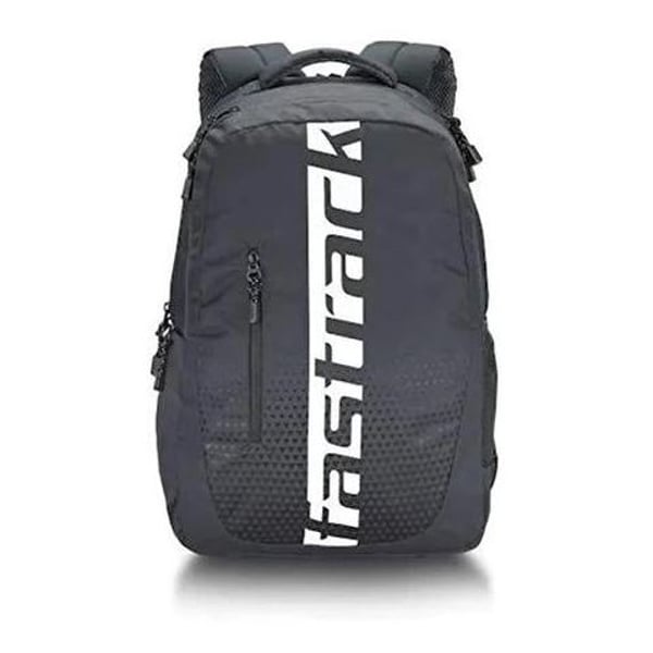 Fastrack grey backpack top