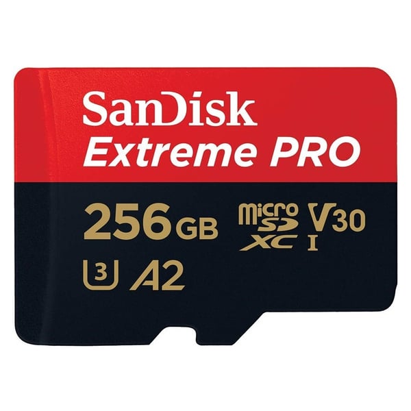 Sandisk SDSQXCZ-256G-GN6MA Extreme Pro MicroSDXC 256GB+SD Adapter Sandisk SDSQXCZ-256G-GN6MA Extreme Pro MicroSDXC 256GB+SD Adapter