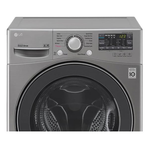LG 13 kg Washer 8 kg Dryer F0K6DMK2S2, TurboWash™, 6MotionDD, Tempered Glass Door LG 13 kg Washer 8 kg Dryer F0K6DMK2S2, TurboWash™, 6MotionDD, Tempered Glass Door