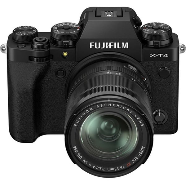 Fujifilm X-T4 Digital Mirrorless Camera Body Black With XF18-55mm Lens Fujifilm X-T4 Digital Mirrorless Camera Body Black With XF18-55mm Lens