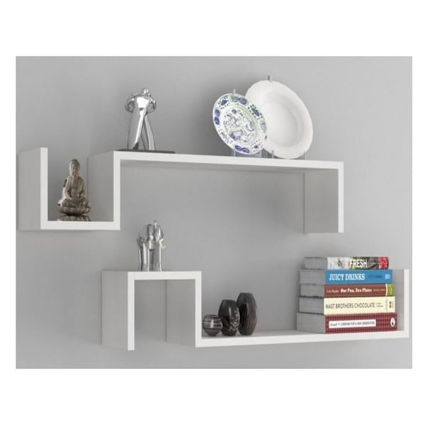 DINA Wall Shelf White 17x90x17