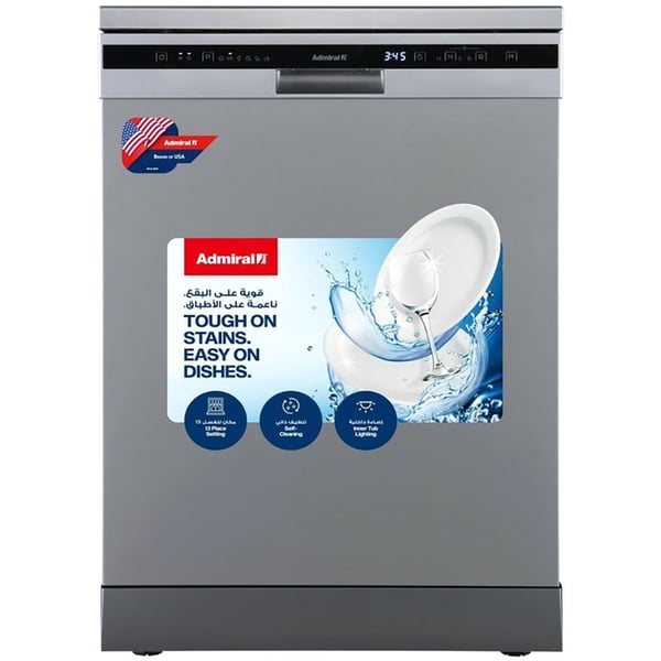 Buy Admiral Standard Dishwasher ADDW136USCP Online in UAE Sharaf DG
