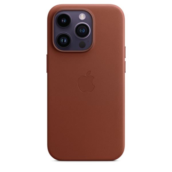 Apple Leather Case Mppk3Z Umber With Magsafe For iPhone 14 Pro Apple Leather Case Mppk3Z Umber With Magsafe For iPhone 14 Pro