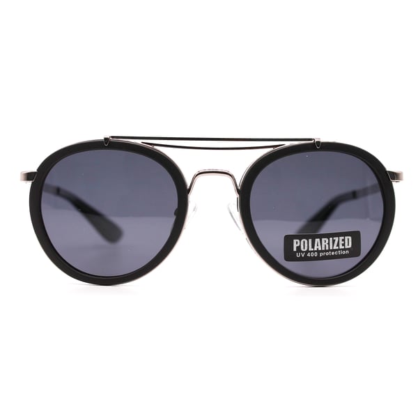 Ray Polo Sunglasses Ak17162 C02 Size 52 Black Grey /black Round Polarized Unisex Ray Polo Sunglasses Ak17162 C02 Size 52 Black Grey /black Round Polarized Unisex