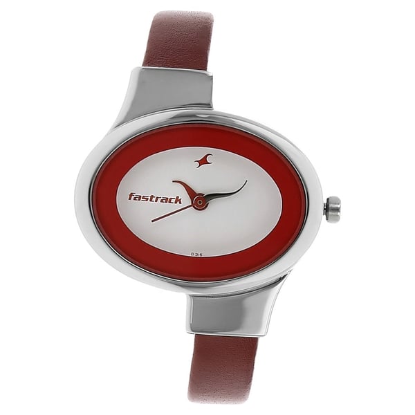 Fastrack 6015SL01 Economy Ladies White