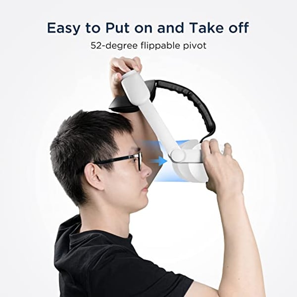 Kiwi Design Upgraded Elite Strap For Oculus Quest 2