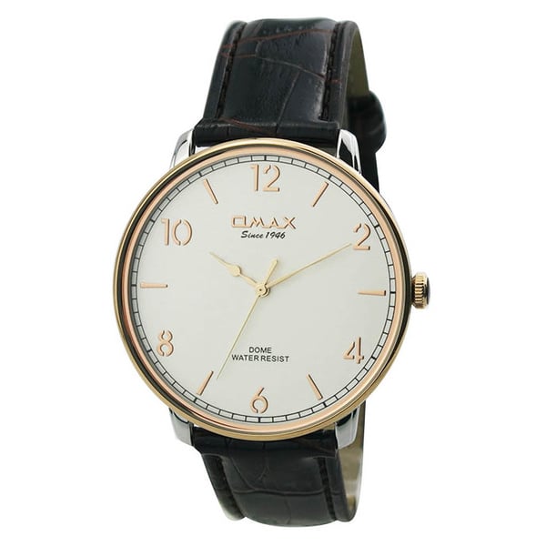 Omax Dome Series Brown Leather Analog Watch For Men DC001C35I Omax Dome Series Brown Leather Analog Watch For Men DC001C35I