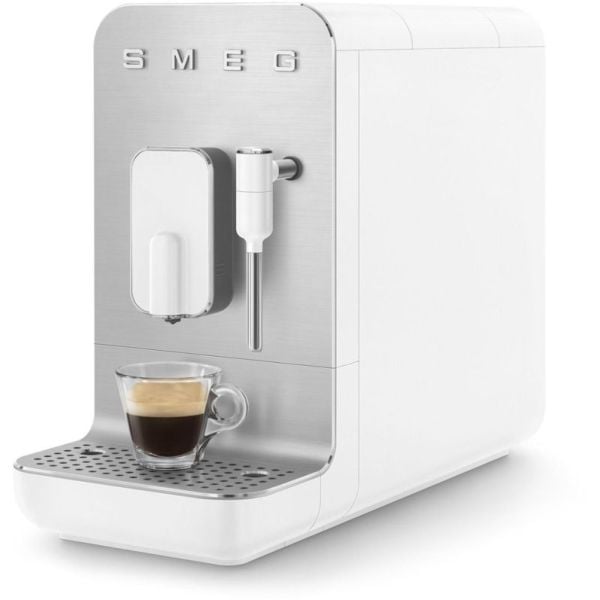 Buy Smeg Coffee Machine with Milk Frother BCC02WHMUK Online in UAE