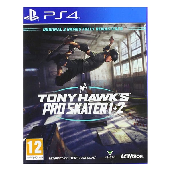 PS5 Tony Hawk's Pro Skater 1+2 Game PS5 Tony Hawk's Pro Skater 1+2 Game