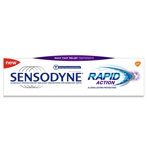 Sensodyne Rapid Action Toothpaste 75ml