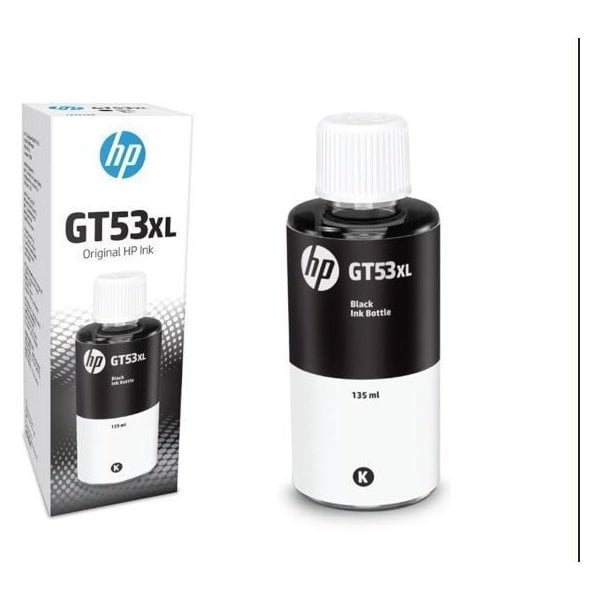 HP 1VV21AE GT53XL Original Ink Bottle Black 135ml HP 1VV21AE GT53XL Original Ink Bottle Black 135ml