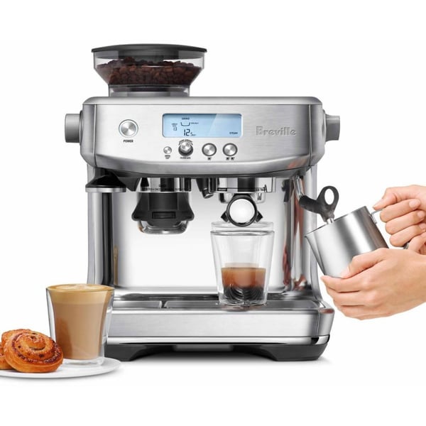 Breville Barista Pro Espresso Coffee Machine 1680W BES878BSS Silver