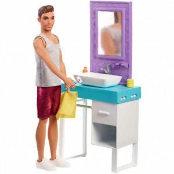 Barbie and ken best sale bathroom