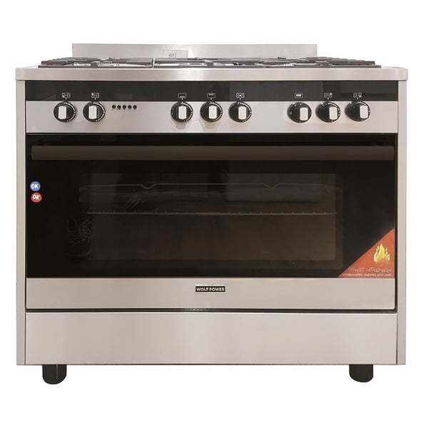 Buy Wolf Power 5 Gas Burners Cooker Wc96fgfssp Online In Uae Sharaf Dg