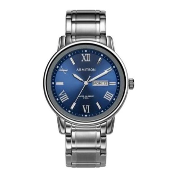 Armitron silver watch deals