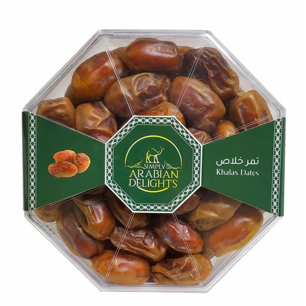 Buy Simply Arabian Delights Khalas Dates 400gm Online in UAE | Sharaf DG