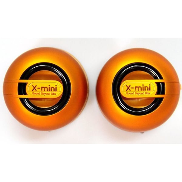X-Mini XAM15 Max Duo Portable Mini Speaker Orange TRI