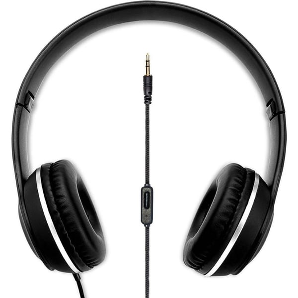 Intex ROAR 101 Wired On Ear Headset Black