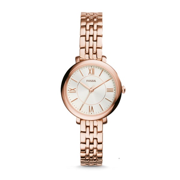 Fossil ES3799 Jacqueline Mini Rose-Tone Stainless Steel Watch