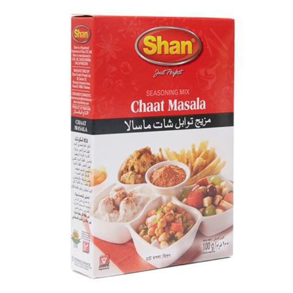 Buy Shan Chat Masala Mix 100 Gram Online in UAE | Sharaf DG