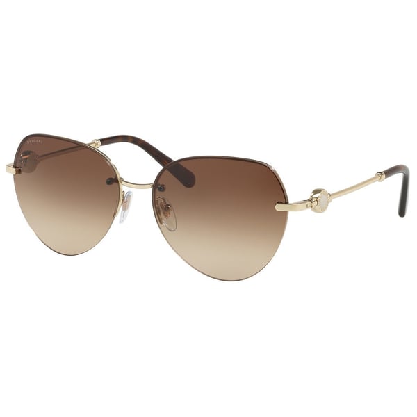 Bvlgari Pale Gold Metal Women BV6108-278/13-58 Sunglasses