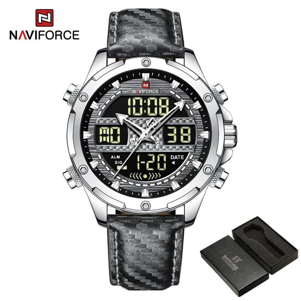 Naviforce NF9194-BLK/GRY-Designed exclusively for the fashion elites Naviforce NF9194-BLK/GRY-Designed exclusively for the fashion elites