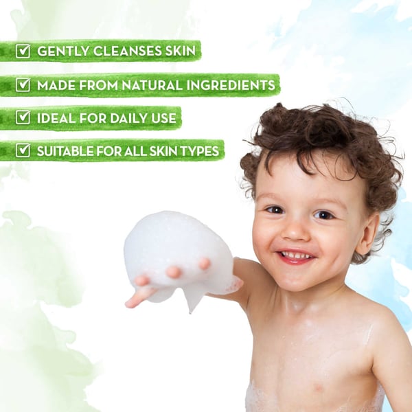 Mamaearth Agent Apple Body Wash For Kids 300 Ml