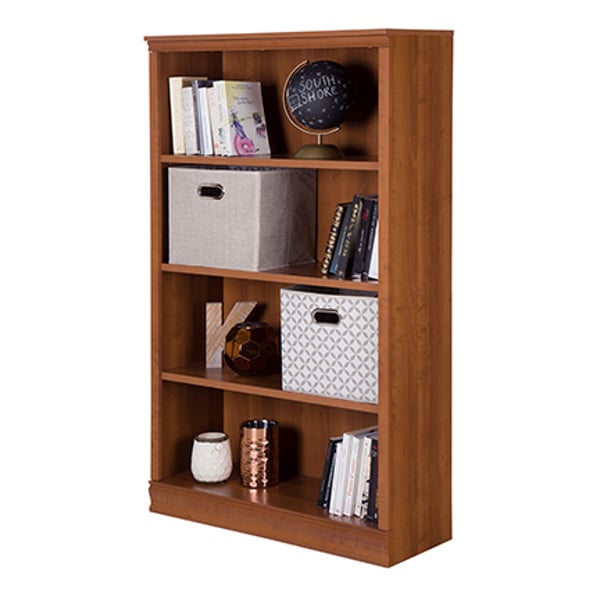 Morgan 4-shelf Bookcase Brown Morgan 4-shelf Bookcase Brown